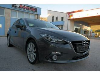 mazda 3 cd150 ksenon,navigacija,koža,hud,parking senzori,nove gume, 2014 god.