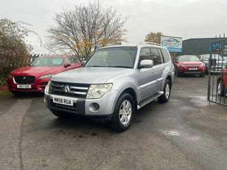 2016 mitsubishi shogun 3.2 di-dc equippe 4wd euro 4 5dr lwb diesel manual