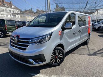 renault trafic l2h1 3t blue dci 150 bva9 gsr2 double cabine sieges demontables 5pl