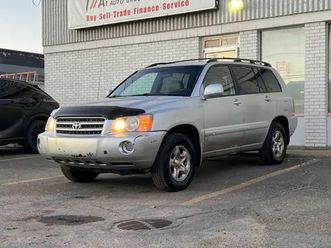 2002 toyota highlander v6