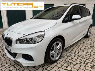 bmw 218 gran tourer i 7l pack m agosto/16