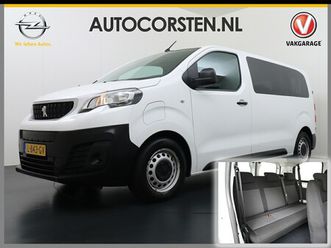 opel vivaro-e - peugeot ev 50kwh 9-persoons airco navi* apple carplay android auto cruise control 3 zitrij
