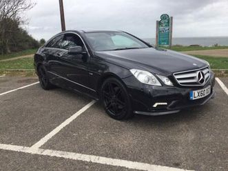 2010 mercedes-benz e class e250 cdi blueefficiency sport 2dr tip auto coupe diesel automatic