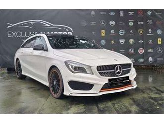 mercedes-benz cla cla 220 cla shooting brake orange