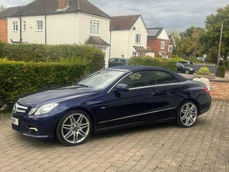 3.0 e350 cdi v6 blueefficiency sport cabriolet g-tronic euro 5 2dr