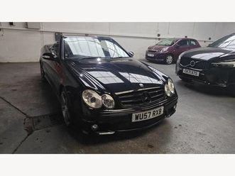 6.2 clk63 amg cabriolet 7g-tronic 2dr