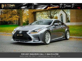 used 2017 lexus rc 350 base