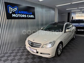 mercedes-benz clase e coupe e 220 cdi blue efficiency avantg.