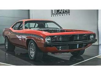 plymouth cuda bs23 440 - 800hk* - inregistrerad