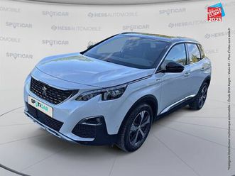 peugeot 3008 1.2 puretech 130ch gt line s/s eat6 d'occasion - hess automobile