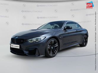 bmw m4 cabriolet m4 431ch dkg d'occasion - hess automobile