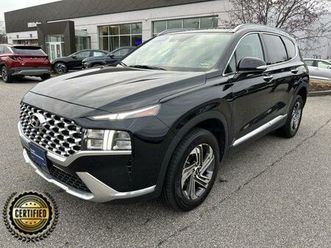 certified 2023 hyundai santa fe sel