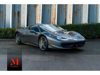 ferrari 458 4.5 spider convertible 2dr petrol f1 dct euro 5 (570 bhp)