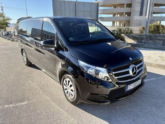 mercedes v220d+lange+8 sjedala+koža+servisna(privatni vlasnik) kartice, 2016 god.