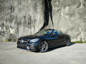 mercedes-benz c 220 cabrio amg face lift caixa automatica março/19