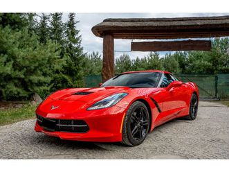 corvette c7 rouge 2016