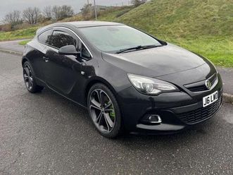 2016 vauxhall astra 1.4 astra gtc limited edition t s/s 3dr coupe petrol manual