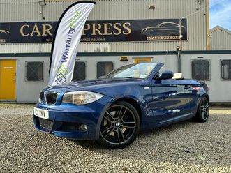 2011 bmw 1 series 2.0td 123d m sport convertible 2d auto