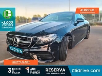 mercedes-benz clase e coupe e 400 4matic