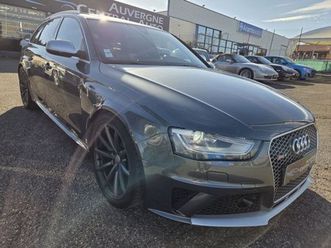 audi rs4 avant 4.2 v8 fsi 450ch quattro s tronic 7