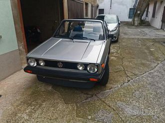 golf mk1 cabrio, gli prima serie