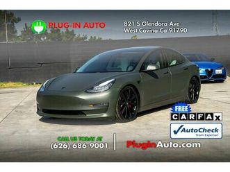 used 2020 tesla model 3 performance west covina ca 91790