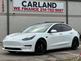 used 2021 tesla model 3 standard range plus dallas tx 75243