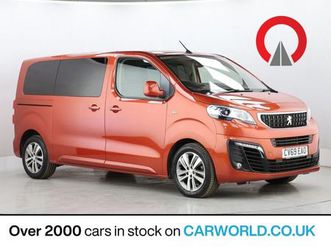 2019 peugeot traveller 2.0 bluehdi allure 2.0 bluehdi (180ps) (standard)(start/stop) eat8