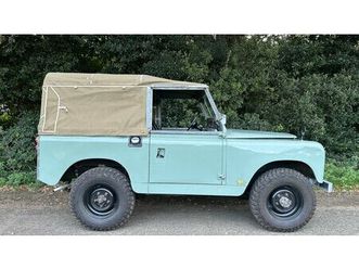 1959 land rover series 2 vert manuel, 4 vitesses conduite...