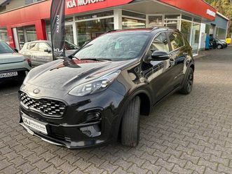 kia sportage black edition automatik, leder