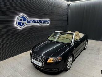 brugt audi a4 3,0 tdi cabriolet quattro tiptr. til salg