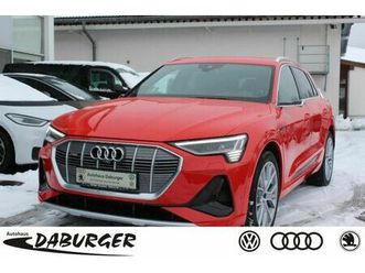 audi e-tron 55 quattro s line ahk+matrix-led+97%avilo