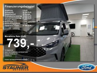 ford transit custom copa c500 markise ahk standh.