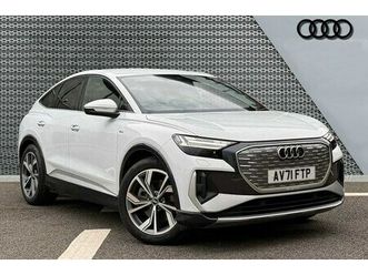 audi q4 sportback e-tron launch edition 40