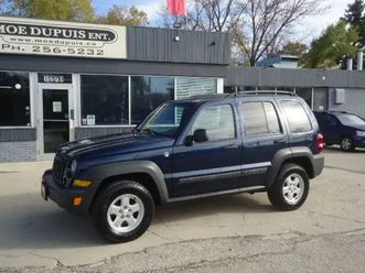 2006 jeep liberty sport super clean rust free west coast suv!!!