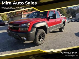 used 2002 chevrolet avalanche 1500