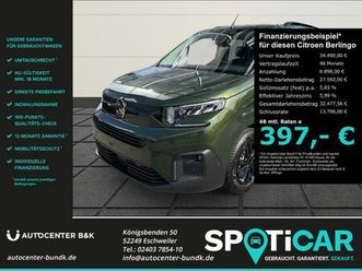 citroën berlingo xl bluehdi 130 eat8 max 7-sitzer navi d