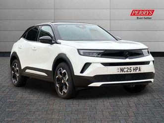 2025 vauxhall mokka 1.2 turbo ultimate 5dr auto suv petrol automatic