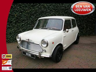 mini 1275 - authi morris 1275c met hydrolastic, leder, schijfremmen en 10