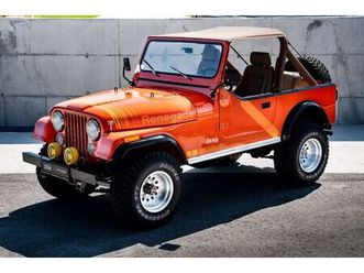 jeep cj7 v8 renegade wertgutachten 98.5k aus sammlung