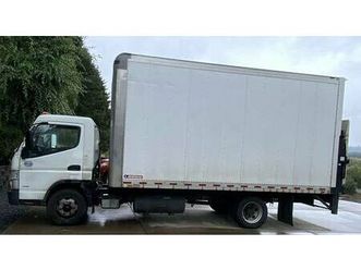 2017 mitsubishi fuso fe160 – 16' box truck – super clean!