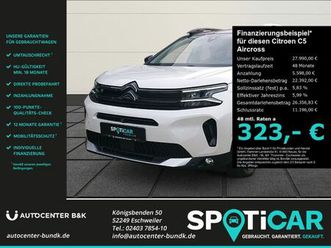 citroën c5 aircross hybrid 225 e.eat8 shine pack ahk led