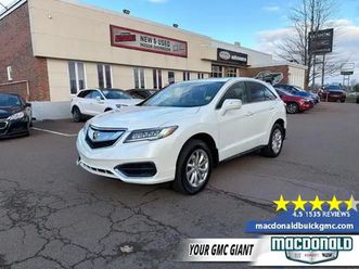 2018 acura rdx base awd - sunroof - bluetooth - $231 b/w