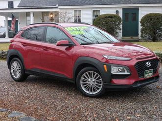 used 2021 hyundai kona sel