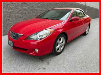 used 2006 toyota camry solara sle