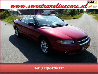 chrysler stratus 2.5i v6 lx convertible,leder,lmv's