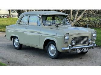 1958 ford anglia beige manuel, 3 vitesses conduite à droi...