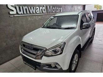 2018 isuzu mu-x 3.0d 4x4 auto