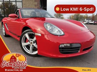 2008 porsche boxster s fast 6-speed manual! low km!