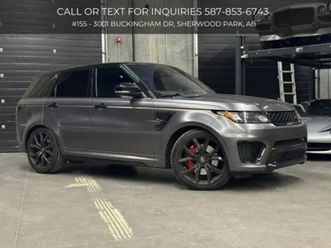 2016 land rover range rover sport v8 supercharged